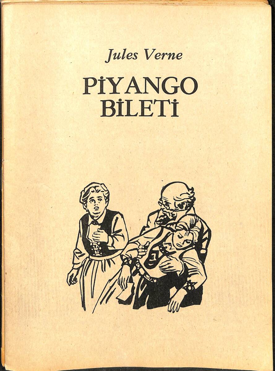 Jules Verne - Piyango Bileti Çizgi Roman NDR96537 - 1