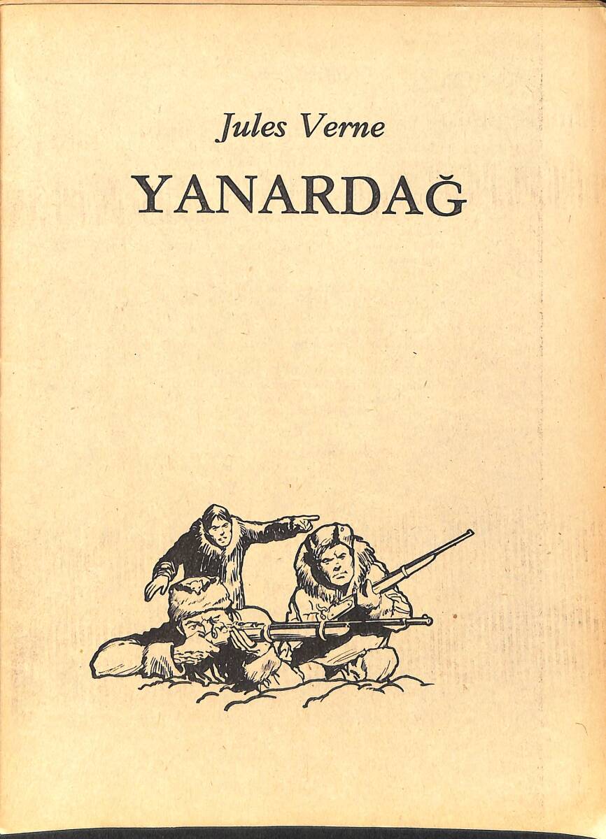 Jules Verne - Yanardağ Çizgi Roman NDR98257 - 1