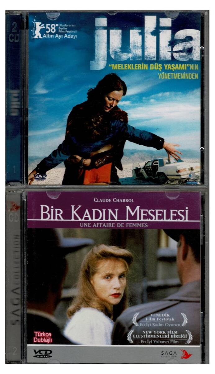 Julia Bir Kadın Meselesi - 2 Adet VCD Film VCD1289 - 1