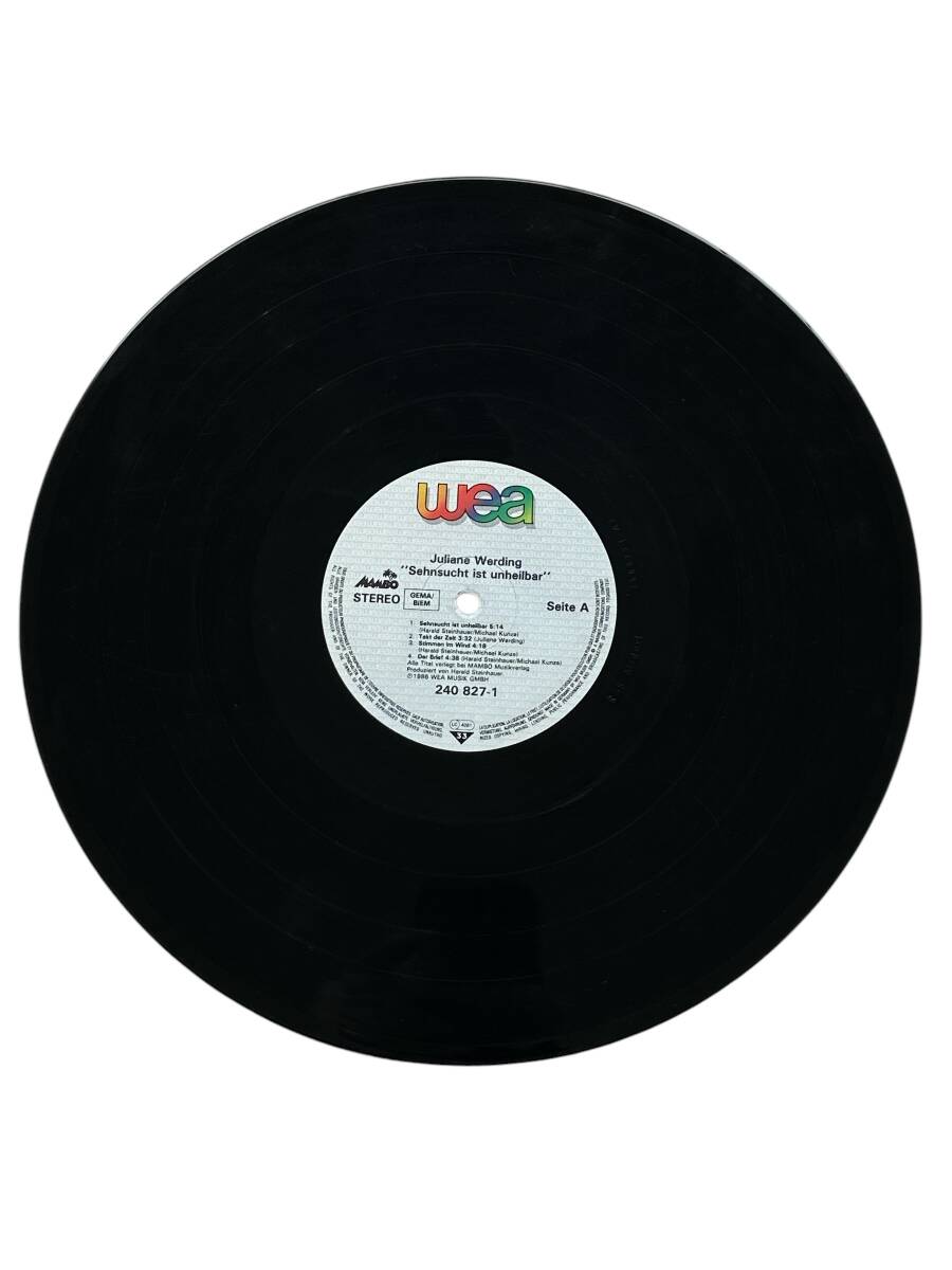 Juliane Werding - Sehnsucht Ist Unheilbar LP Plak (10/7.5) PLK25452 - 1