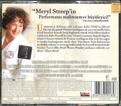 Julie & Julia VCD Film (108.5) VCD23998 - 4