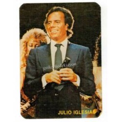Julio Iglesias Kartpostal KRT3597 - Gökçekoleksiyon