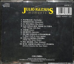 Julio Iglesias - Moments CD (İkinci El) CD5047 - 2