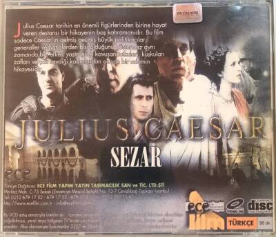 Julius Caesar - Sezar VCD Film VCD11871 - 2