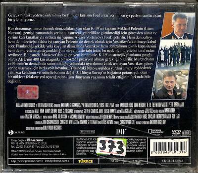 K 19 Tehlikeli Saatler (Harrison Ford) VCD Film VCD13548 - 2