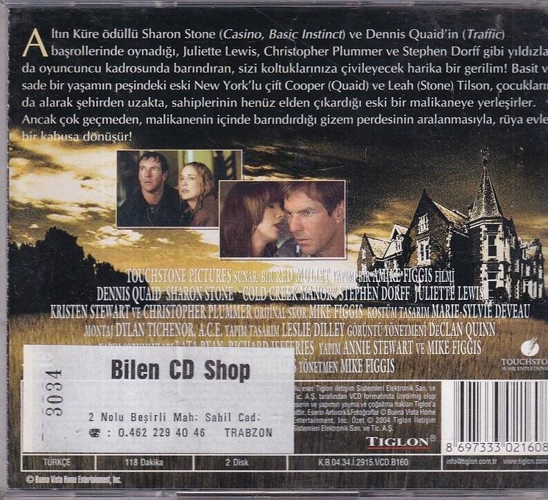 Kabus Cold Creek Manor VCD Film VCD9153 - 2
