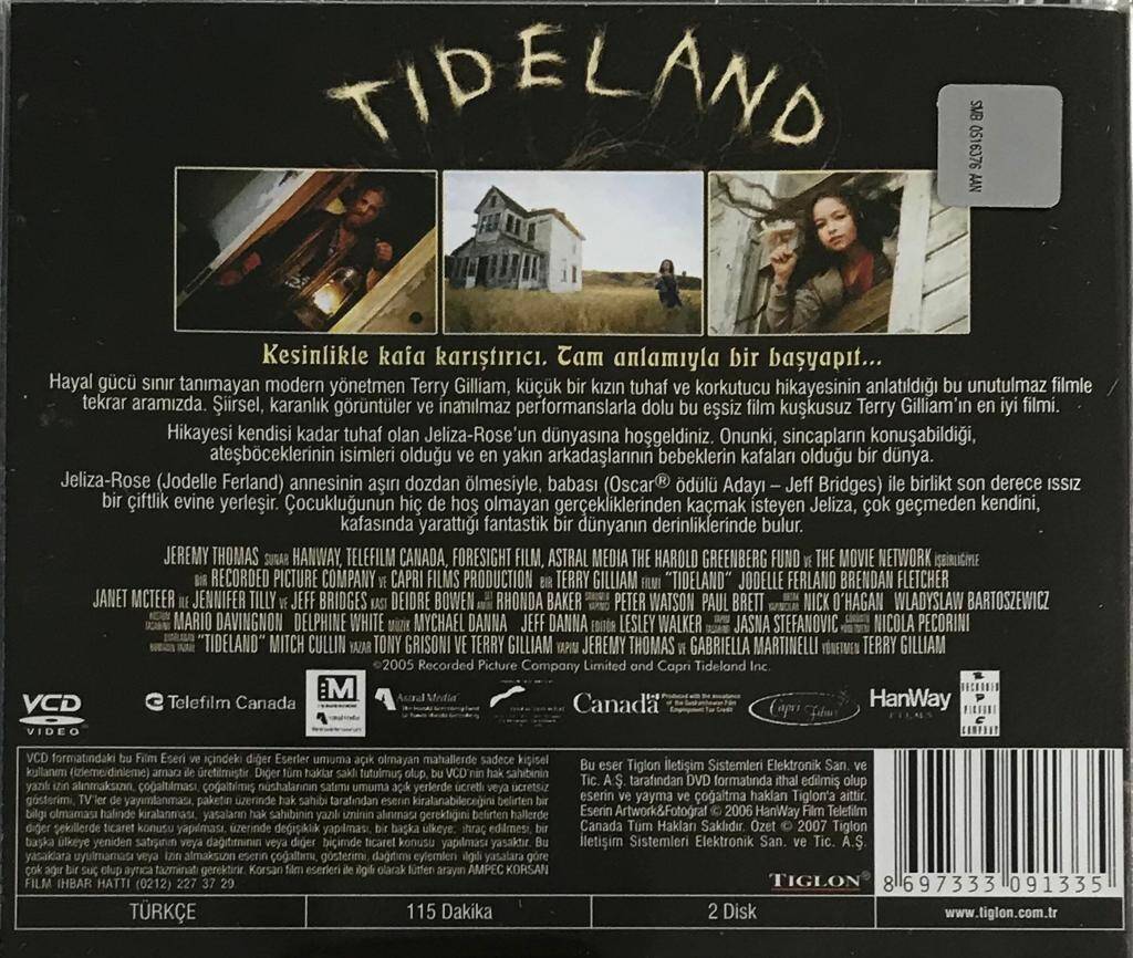Kabuslar Diyarı -Tideland VCD Film VCD8393 - 2