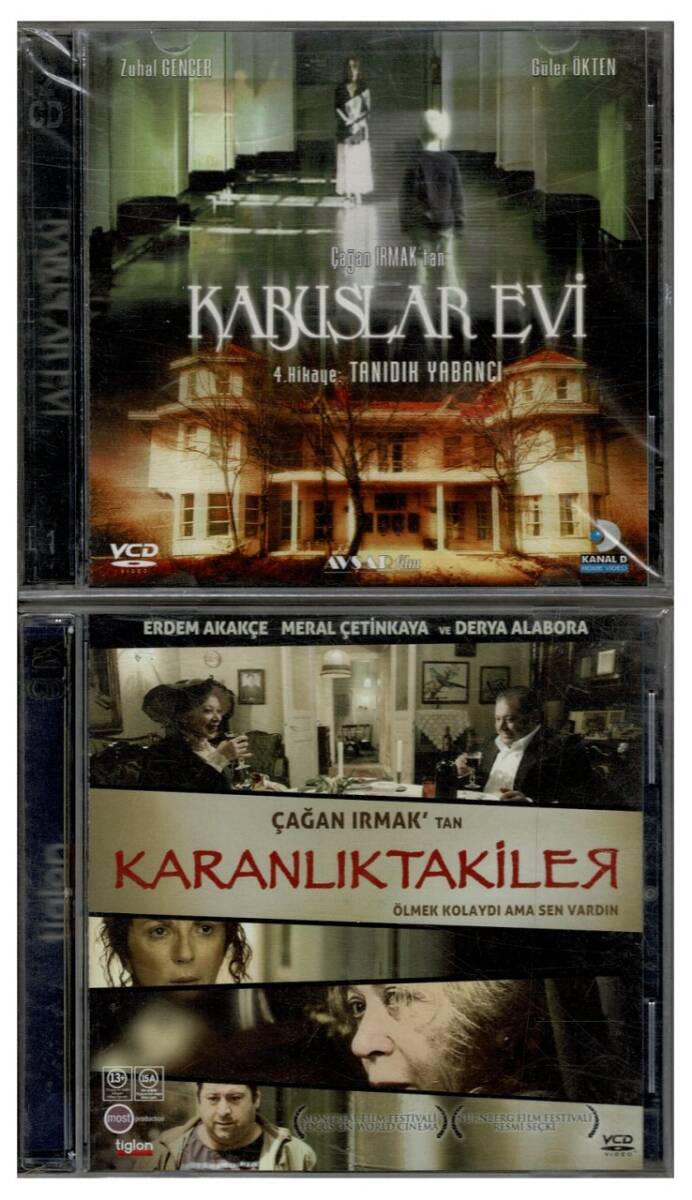 Kabuslar Evi 4.BölümTanıdık Yabancı Karanlıktakiler - Çağan Irmak - 2 Adet VCD Film VCD1232 - 1