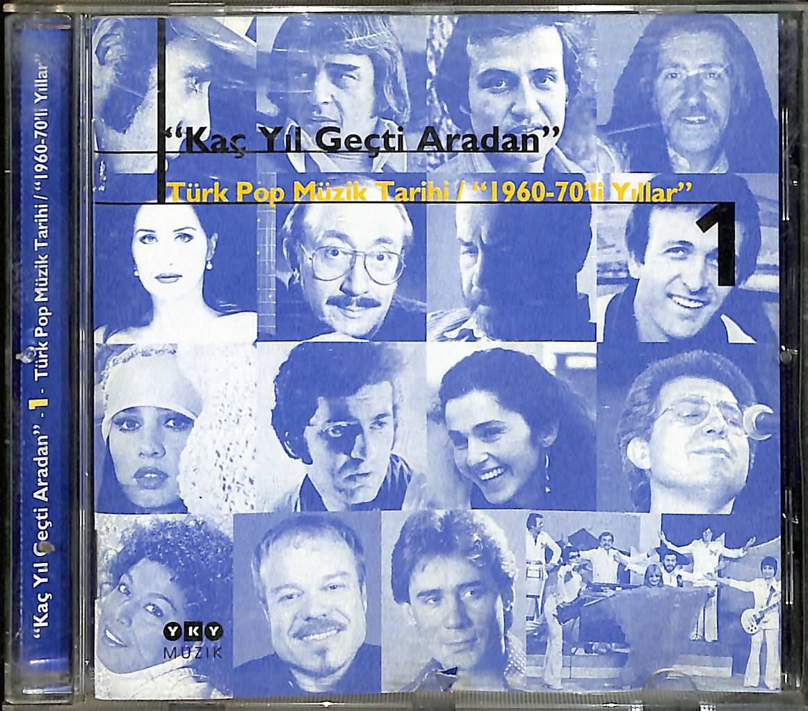 Kaç Yıl Geçti Aradan - Türk Pop Müzik Tarihi 1960-70'li Yıllar 1 CD (İkinci El) CD5084 - 1