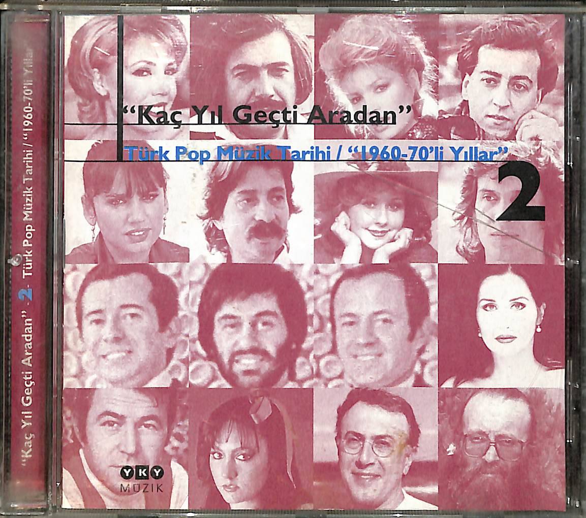 Kaç Yıl Geçti Aradan - Türk Pop Müzik Tarihi 1960-70'li Yıllar 2 CD (İkinci El) CD5501 - 1