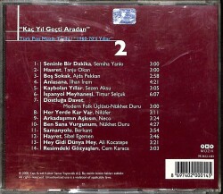 Kaç Yıl Geçti Aradan - Türk Pop Müzik Tarihi 1960-70'li Yıllar 2 CD (İkinci El) CD5501 - 2