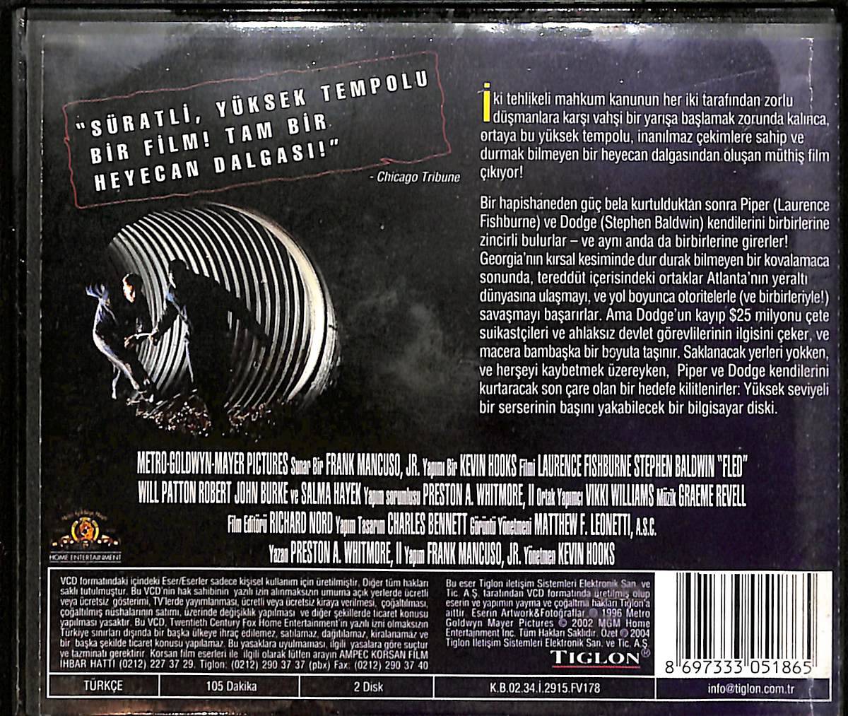 Kaçaklar - Fled (1996) VCD Film ' Stephen Baldwin - Laurence Fishburne ' VCD28390 - 2