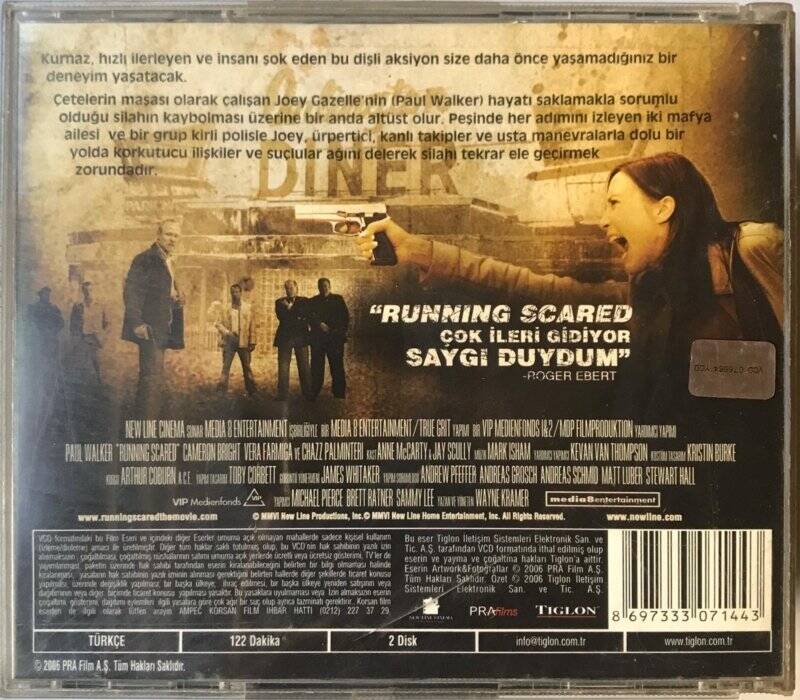 Kaçış Running Scared VCD Film VCD6797 - 2