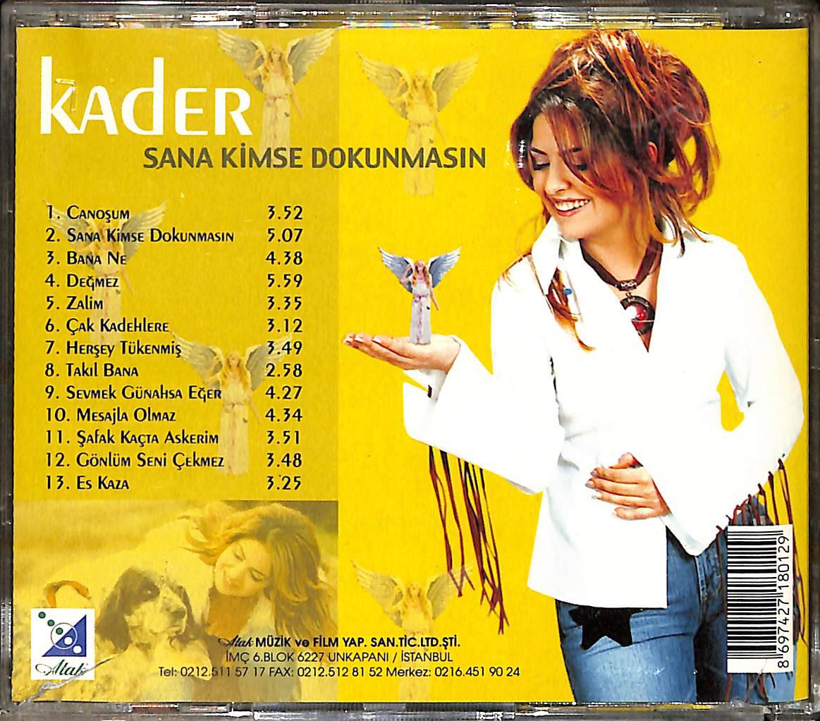 Kader - Sana Kimse Dokunmasın CD (İkinci El) CD3785 - 2
