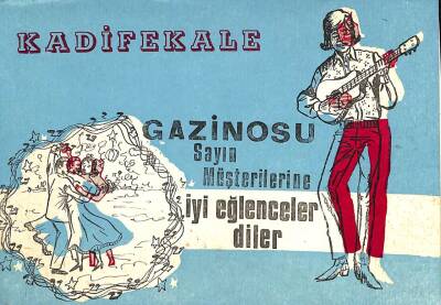 Kadifekale Gazinosu Fotoğraf Kabı - Arka Kapak Güneş Fotoğraf Ajansı Reklamlı EFM(N)10848 - 1