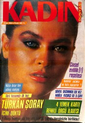 Kadın Dünyası Dergisi Ocak 1984 - Hülya Avşar'dan Yılbaşı Makyajı - Türkan Şoray İçini Döktü - Necla Nazır Bülbül Oldu NDR92762 - Gökçekoleksiyon