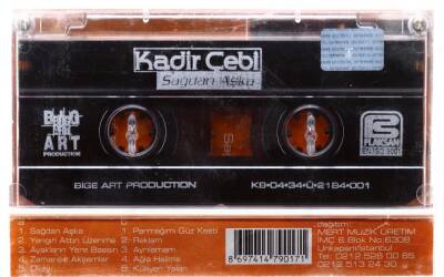 Kadir Çebi - Sağdan Aşka* Kaset KST13583 - 2