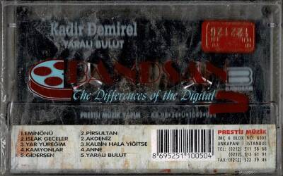 Kadir Demirel - Yaralı Bulut Kaset (Sıfır) KST1603 - 2