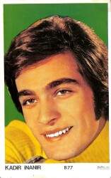 Kadir İnanır Kartpostal (Orta Boy) KRT21685 - Gökçekoleksiyon