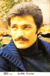 Kadir İnanır Kartpostal (Orta Boy) KRT21701 - Gökçekoleksiyon