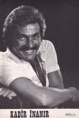 Kadir İnanır Orta Boy Kartpostal KRT11322 - 1
