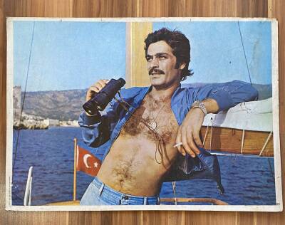 KADİR İNANIR ULTRA DEV BOY KARTPOSTAL (70X50) KRT17475 - 1