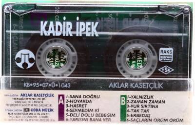 Kadir İpek - Sana Doğru Kaset (İkinci El) KST13567 - 2