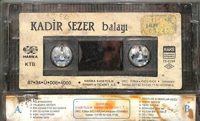 Kadir Sezer - Balayı Kaset (İkinci El) KST6117 - 4