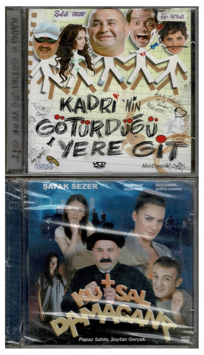 Kadrinin Götürdüğü Yere Git Kutsal Damacana - 2 Adet VCD Film VCD1244 - 1