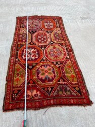 Kafkas Eski El Dokuma Antika Halı AOB3772 (N) - 3