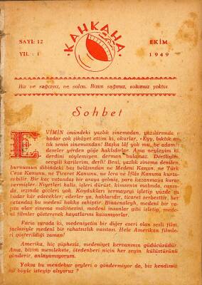 Kahkaha Yıl 1 Sayı 12 Ek 1949 NDR84258 - 1