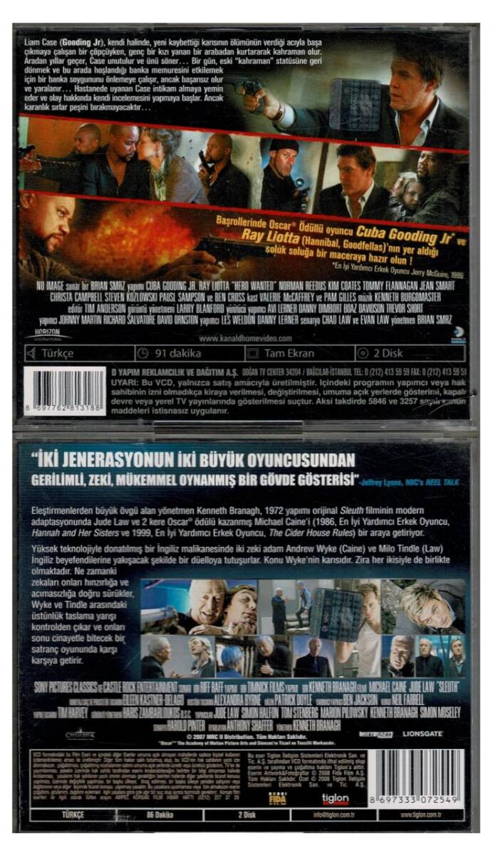 Kahraman Aranıyor Ölümcül Oyun - 2 Adet VCD Film VCD1316 - 2