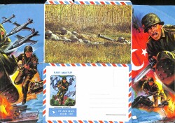 Kahraman Mehmetçik Mektup Kâğıdı KRT19375 - Gökçekoleksiyon