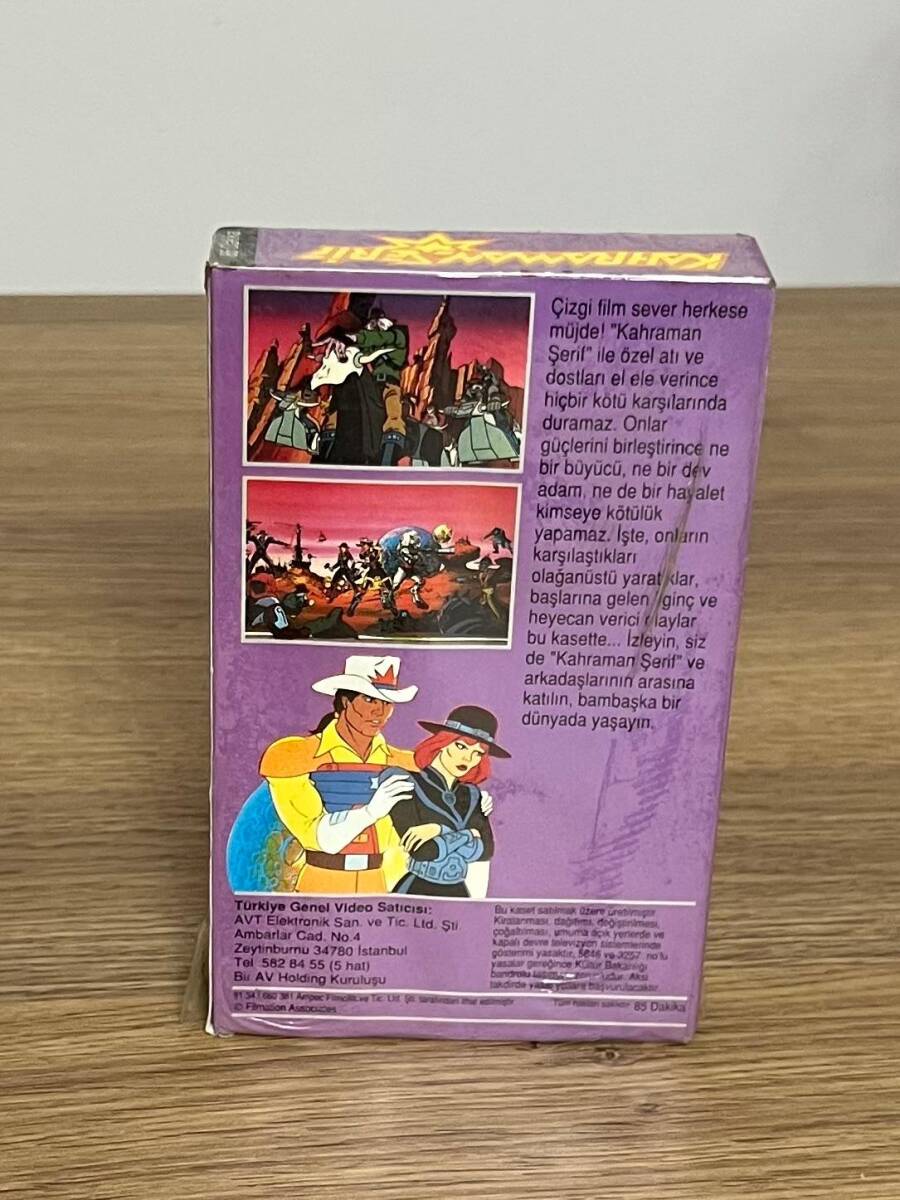 KAHRAMAN ŞERİF- Açılmamış Jelatininde Beta Vidyo Kaset. DVD2836 - 3