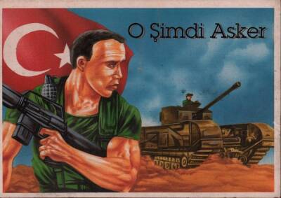 Kahraman Türk Askeri Kartpostal KRT3824 - 1