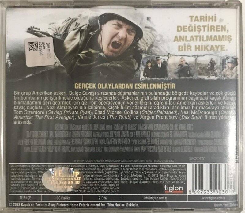 Kahramanlar Takımı VCD Film VCD8159 - 2