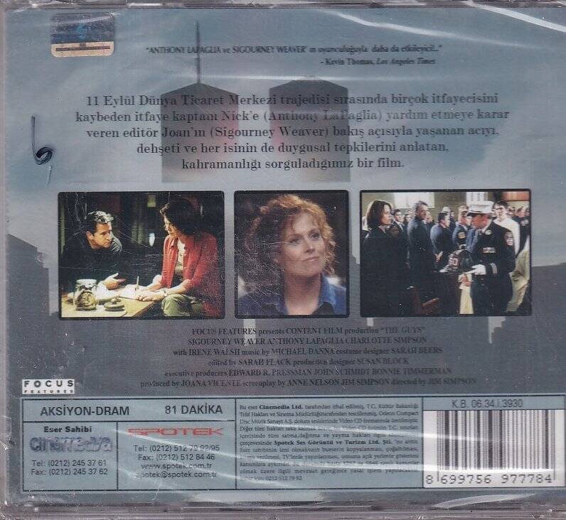 Kahramanlar The Guys VCD Film VCD8993 - 2