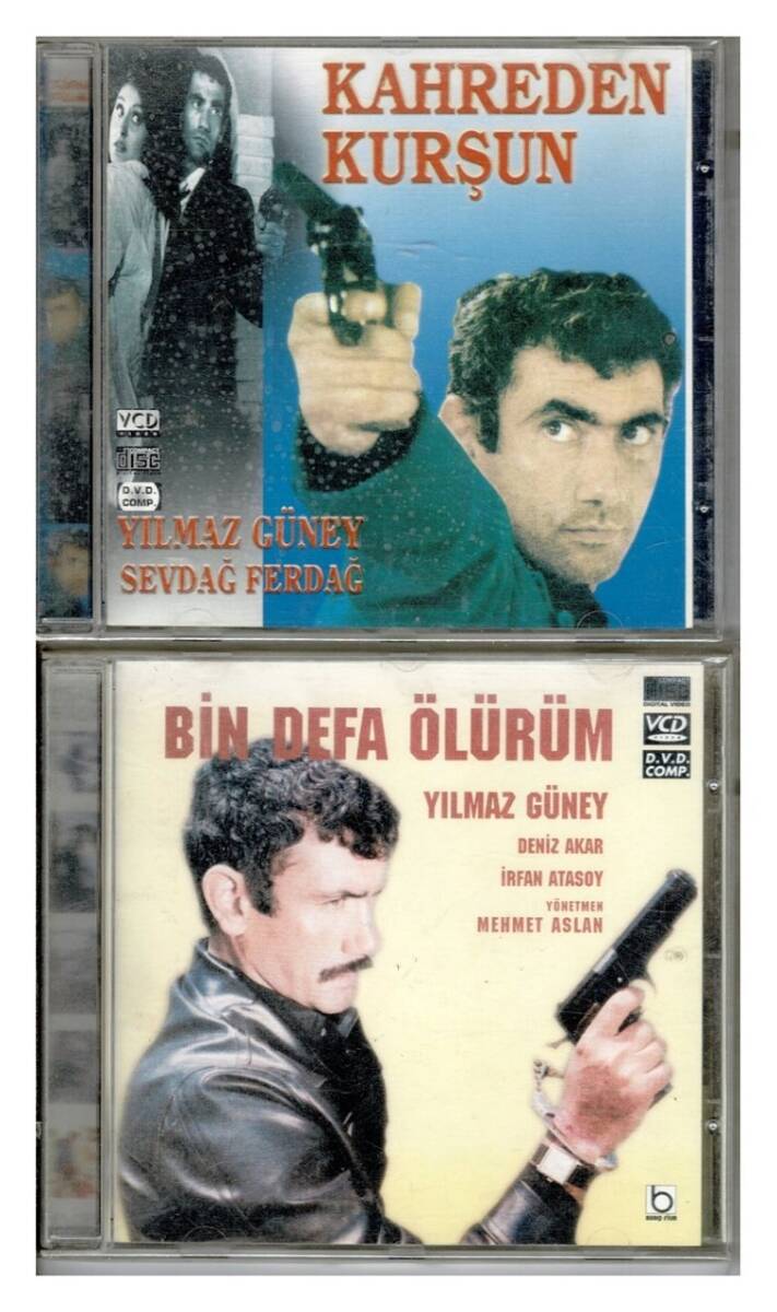Kahreden Kurşun Bin Defa Ölürüm - 2 Adet VCD Film VCD801 - 1