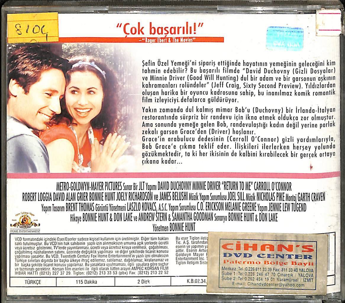 Kalbim Seninle (David Duchovny) VCD Film VCD14779 - 2