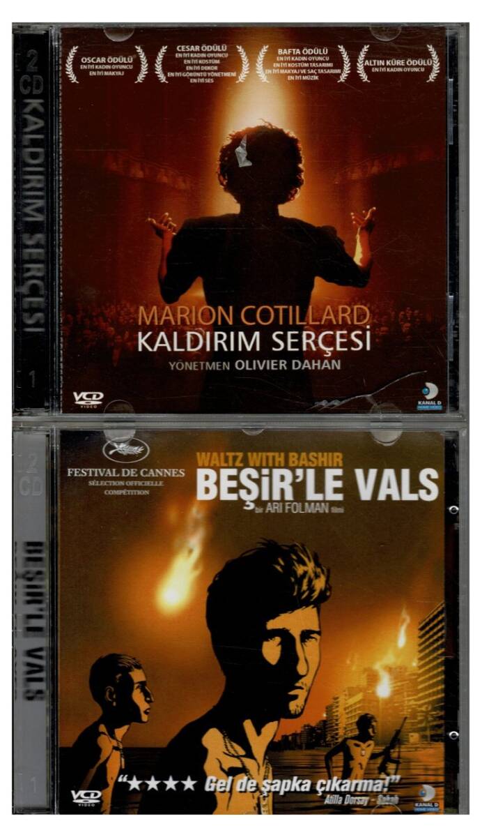 Kaldırım Serçesi Beşirle Vals - 2 Adet VCD Film VCD1286 - 1