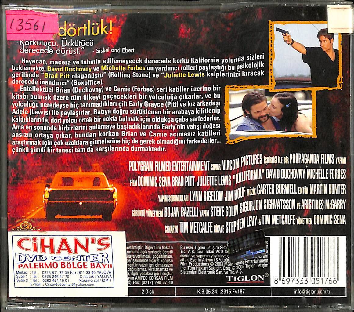 Kalifornia VCD Film VCD15321 - 2