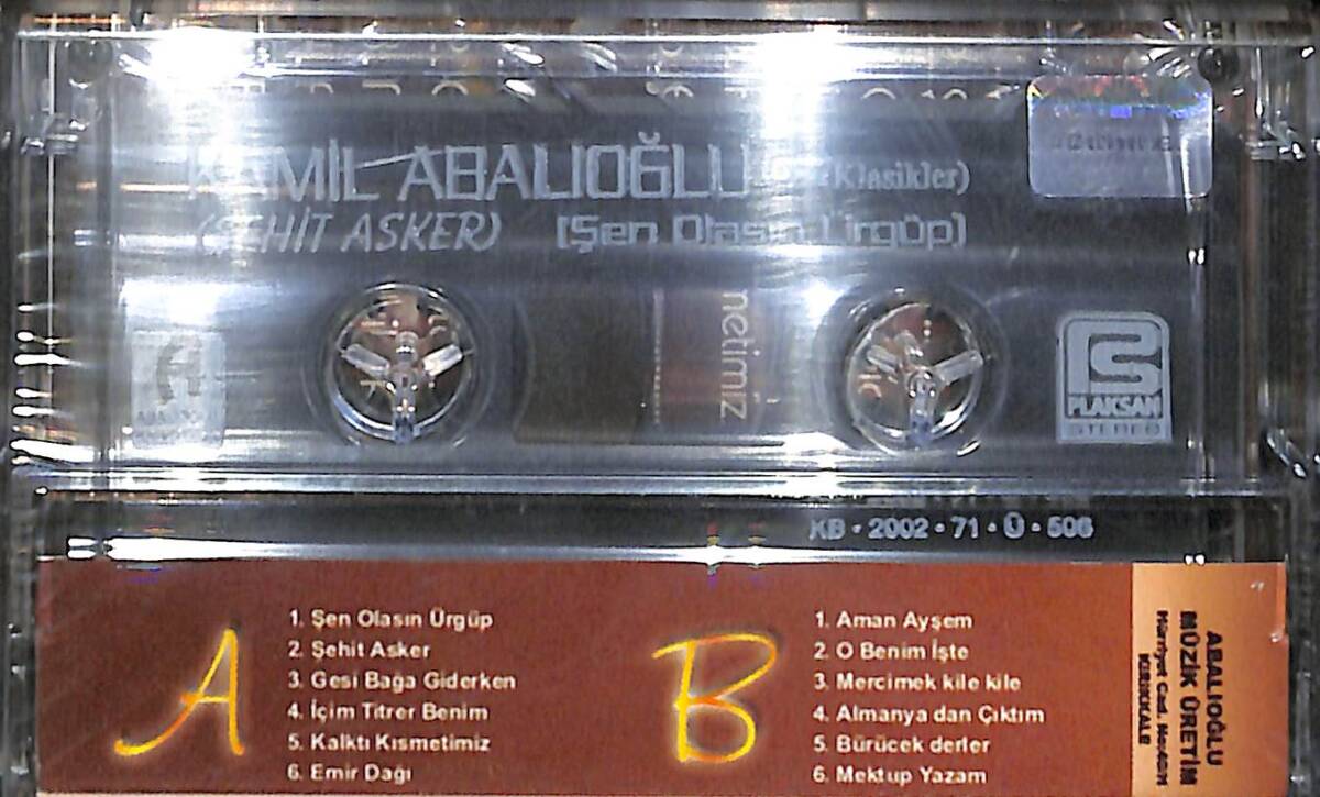 Kamil Abalıoğlu - Şehit Asker Kaset (Sıfır Kaset) KST29157 - 2