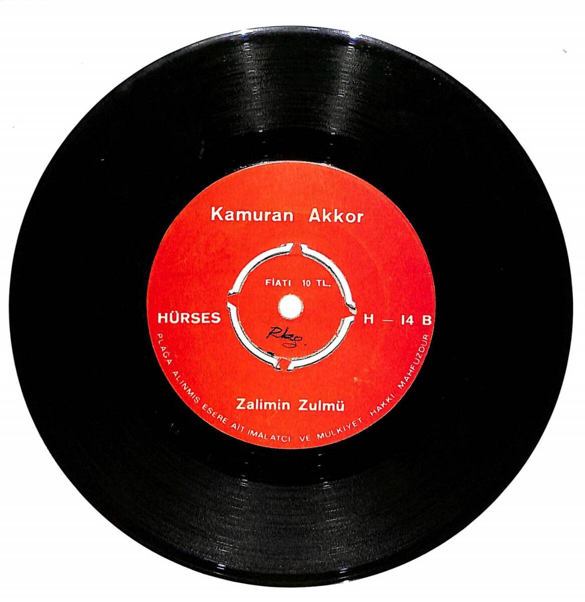 Kamuran Akkor – Al Geriye Resmini & Zalimin Zulmü 45'lik Plak (10/7.5) PLK27251 - 2