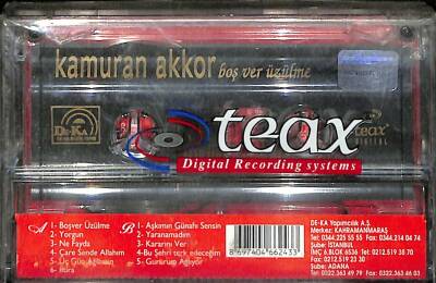 Kamuran Akkor - Boşver Üzülme Kaset (Sıfır) KST24548 - 2