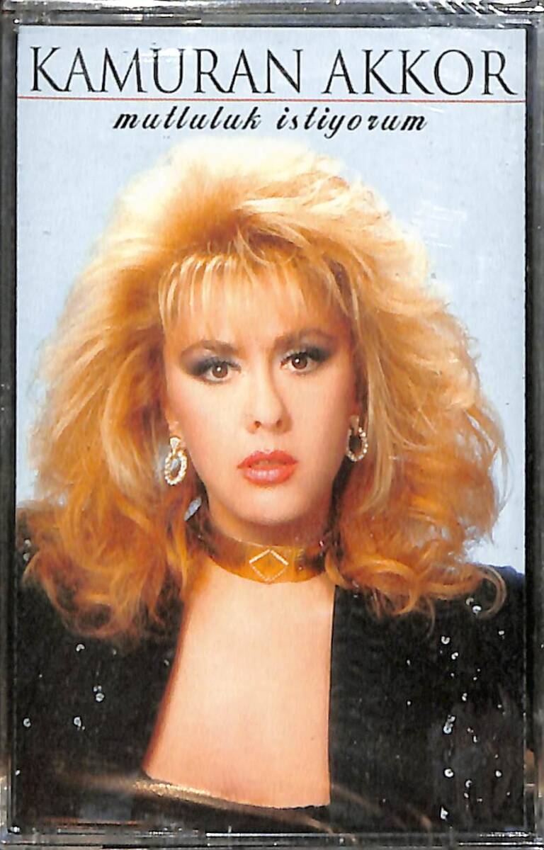 Kamuran Akkor - Mutluluk İstiyorum Kaset (Sıfır Kaset) KST29031 - 1