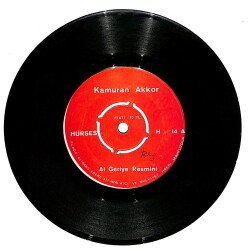Kamuran Akkor – Al Geriye Resmini & Zalimin Zulmü 45'lik Plak (10/7.5) PLK27251 - Gökçekoleksiyon