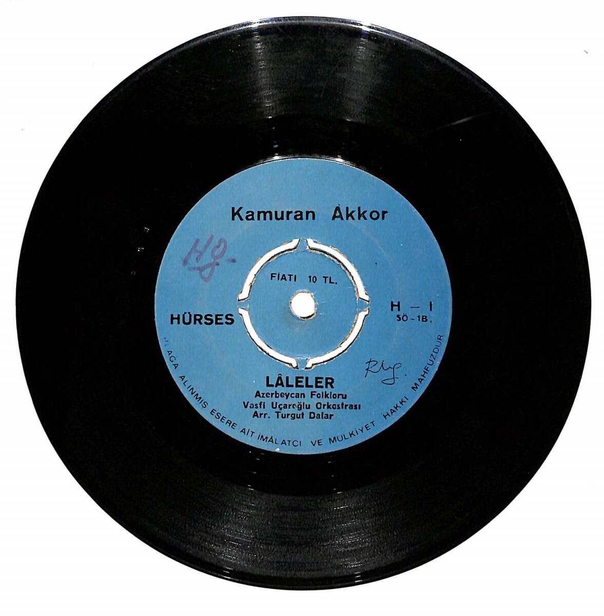 Kamuran Akkor – Reyhan & Laleler 45'lik Plak (10/7.5) PLK27250 - 2