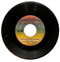 Kayserili Aşık Metin Türköz - İmana Gel Gavur Gızı İmana / Şoförün Alman Kızına Mektubu Plak (10/5.5) PLK25140 - Gökçekoleksiyon