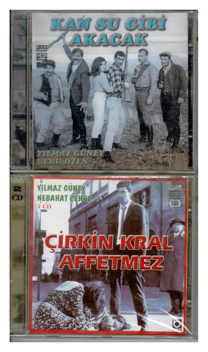 Kan Su Gibi Akacak Çirkin Kral Affetmez - 2 Adet VCD Film VCD803 - 1