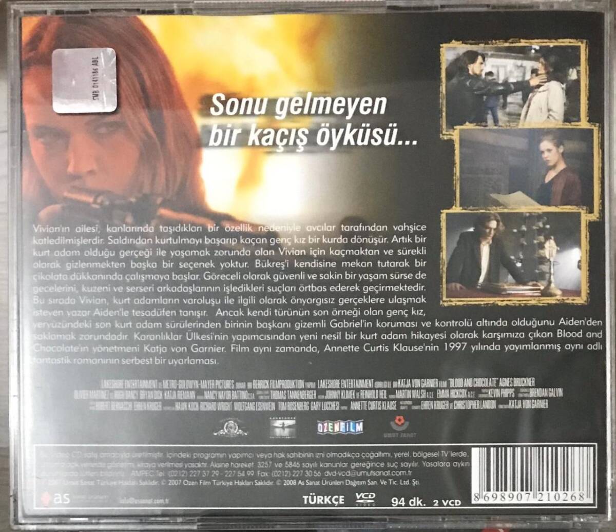 Kan Ve Çikolata VCD Film VCD13439 - 2